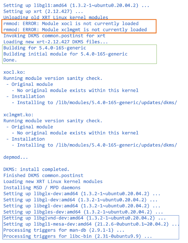 installzation record